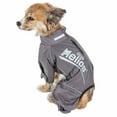 thumbnail image 2 of Dog Helios 'Hurricanine' Waterproof And Reflective Full Body Dog Coat Jacket W/ Heat Reflective Technology, Grey - X-Large, 2 of 5