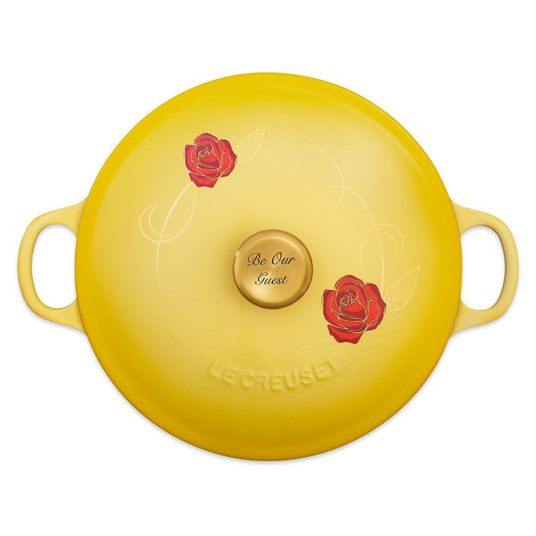 midlertidig binde Lyrical Disney Le Creuset Beauty and the Beast Limited Edition Soup Soleil Pot New  Box - Walmart.com