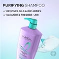 thumbnail image 3 of L'Oréal Paris Hyaluron Pure Purifying Shampoo 828 ml, 3 of 8