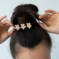 thumbnail image 3 of FUTUREORYY 4 Pcs Épingles à Cheveux en Strass en Forme de U pour Accessoires de Cheveux de Mariage, 3 of 6