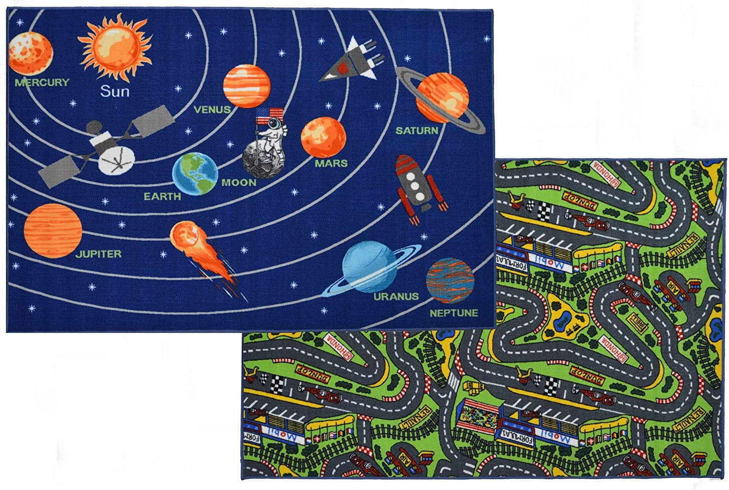 outer space baby activity gym