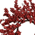 thumbnail image 5 of Northlight Berries Artificial Christmas Twig Wreath - 16" - Red - Unlit, 5 of 6