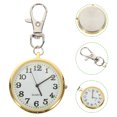 thumbnail image 3 of Miangastore 1Pc Quartz Pocket Watch Keychain Alloy Nurse Watch Pendant Student Watch, 3 of 9