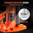 thumbnail image 4 of VEVOR Hydraulic Toe Jack, 5 Ton On Toe Toe Jack Lift, 10 Ton On Top Lift Capacity Machine Jack, 0.8-6.8 in Toe Height, 11.3-17.3 in Top Height, Air Hydraulic Claw Jack for Machinery, Industry, 4 of 9