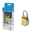 thumbnail image 2 of eGeeTouch TSA Approved Smart Travel Padlock, Dual Access, Yellow, 2 of 8