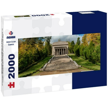 Noah Jigsaw Puzzle The first Lincoln Memorial building (1911) at Abraham Lincoln Birthplace National Historical Park in Hodgenville, Kentucky panorama 2000 pieces