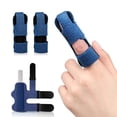 thumbnail image 1 of PinesC Finger Splint,Trigger Finger Br for Broken Protector and Straightening Arthritis Relief,2 Pcs Finger Support Br Fits Index, Middle, & Ring Finger Pain, 1 of 5
