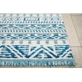 thumbnail image 4 of Nourison Kamala Modern Boho Ivory/Blue 7'10" x 10'6" Area Rug, (8' x 11'), 4 of 7