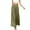 Army Green, variant on XFLWAM Women's Wide Leg Palazzo Pants High Waist Beach Boho Casual Solid Color Loose Long Trousers White XL