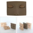 thumbnail image 4 of Párpados de repuesto para maniquí Párpados de repuesto para pestañas Cabeza de maniquí Marron oscuro, 4 of 9