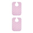 thumbnail image 4 of Billuyoard Babero de moda para ancianos, Protector de ropa lavable, resistente a las manchas, transpirable, para comer, delantal de ayuda para Type1 NO1, 4 of 6