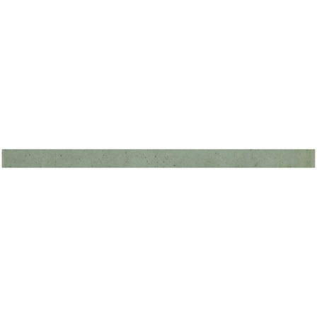 Antiek 0.47 in. x 7.87 in. Glossy Green Ceramic Pencil Tile Trims (0.7 sq. ft./case) (10-pack)