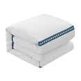 thumbnail image 5 of Chic Home Lewina 3-Piece Queen Duvet Set, Navy, 5 of 5