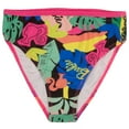 thumbnail image 4 of Barbie Girls 2-Piece Swimsuit Set, Cropped Long-Sleeved Rash Guard and Bikini Bottoms, Quick-Drying Swimwear for Kids (Sizes 2T-16), 4 of 7