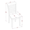 thumbnail image 2 of Atlin Designs 7-piece Dining Set with Wood Chairs in Saddle Brown, 2 of 6