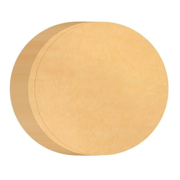 100 Uds. Círculos De Pergamino Para Hornear Para Freidora De Aire, Molde Desmontable Para Pastel, Horno Holandés