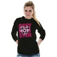 thumbnail image 4 of Cute Best Mom Ever Mother's Day Heart Women Plus Size Long Sleeve Graphic Tee Brisco Brands 2X, 4 of 5