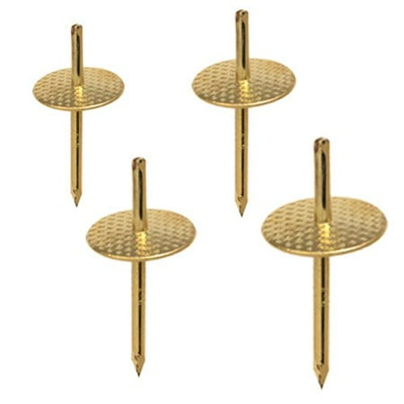 OOK 59243 18 Piece Assorted One Step Hangers Brass