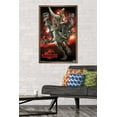 thumbnail image 2 of Jurassic World - Raptors Wall Poster, 22.375" x 34", Framed, 2 of 3