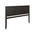 thumbnail image 3 of AFI Madison King Solid Wood Panel Headboard, Espresso, 3 of 7