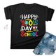 thumbnail image 3 of Camiseta de Profesor de Mujeres, 100 Días Feliz de la Escuela Imprimir Carta de Manga Corta para el Uso Casual Y de Fiesta, la Enseñanza Tee de Moda Temática, 3 of 4