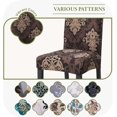 thumbnail image 5 of 4,6,8 Pc Elastic Dining Chair Cover, Floral Chair Covers for Dining Room 6 Pack, 6Pc Machine Washable Parson Chair Slipcovers, Elastic Kitchen Chair Protector Set of 4,6,8, Baroque, 5 of 6