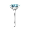 thumbnail image 4 of Sterling Silver with Natural Sky Blue Topaz Solitaire Ring, 4 of 7