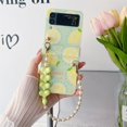 thumbnail image 1 of Funda de teléfono con patrón de aguacate Straberry Summer para Samsung Galaxy Z Flip 4 3 Flip3 Flip4 5G, funda con correa, bonitas fundas con bisagras de frutas, Capa zhangmengya LED, 1 of 2