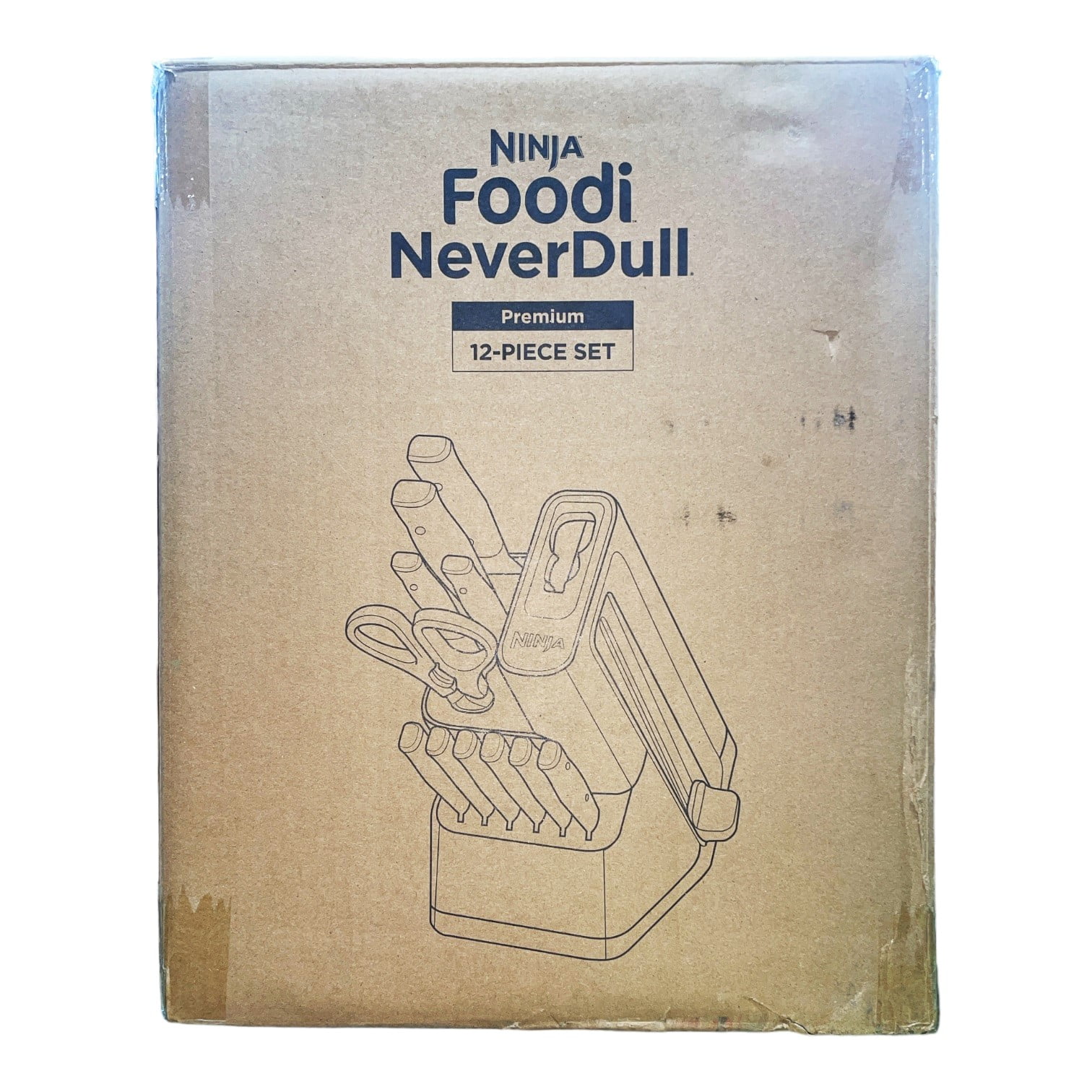 Ninja Foodi NeverDull Premium 12-Piece German Stainless Steel