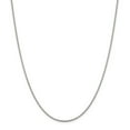 thumbnail image 1 of White Sterling Silver necklace Box chain 16 in 1.4 mm, 1 of 5