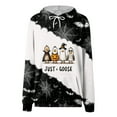 thumbnail image 5 of Godom Halloween Hoodies for Women Trendy Oversized Graphic Hoodie Fall Fashion Loose Fit Fleece Pullover with Pocket, 5 of 6