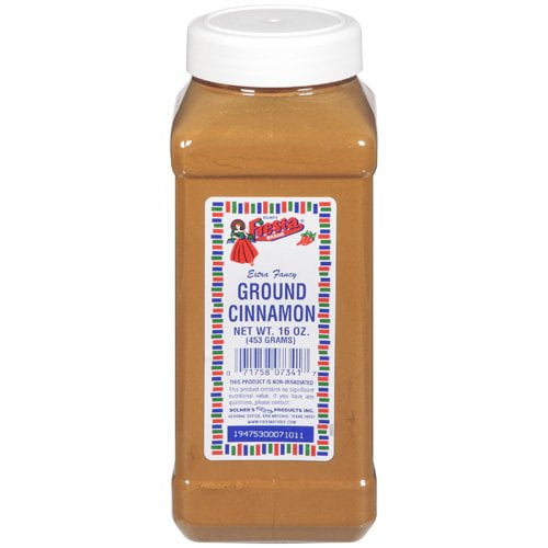 Fiesta Brand Ground Cinnamon, 16 oz jar