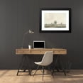 thumbnail image 4 of Nicolaas Wicart 24x18 Black Modern Framed Museum Art Print Titled - A Landscape with Church on the Horizon (1758 - 1815), 4 of 5