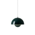 thumbnail image 2 of Modern Pendant Light Decorative LED Ceiling Hanging Lamp for Dining Room Hallway Black Green, 2 of 8