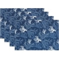 thumbnail image 3 of Saro Lifestyle Sea Coral Placemat (Set of 4), 3 of 5