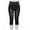 Black, variant on Kaemgyyd Leggings for Women Fashion Jean Look High Waist Butt Lifting Slimming Tights Stretchy Pull on Capri Leggings Yoag Capris