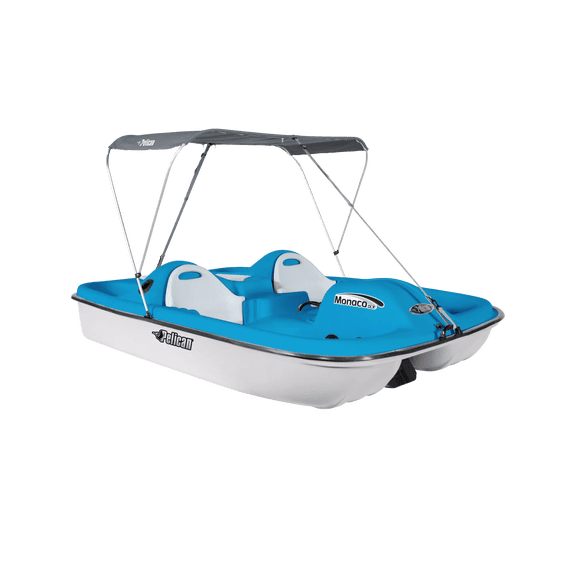 Pelican Monaco DLX 5-Seat Pedal Boat, Canopy