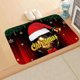 thumbnail image 1 of Felpudo de Feliz Navidad para puerta de exterior, felpudo de bienvenida para puerta delantera, felpudo de Navidad con respaldo de PVC antideslizante grueso, felpudo de fibra de coco para árbol de Navi kaili Sencillez, 1 of 2