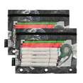 thumbnail image 5 of FORMRS 2 Pack Pencil Pouch for 3 Ring Binder with Clear Window Zipper Case, Space Earth, 5 of 6