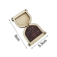 thumbnail image 5 of Juguete de reloj de arena de madera Zulema rompecabezas Junta de niños ocupados, 5 of 5