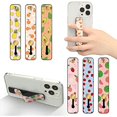 thumbnail image 1 of wonima44 6 Pieces Phone Grip Holder Cell Phone Grip Strap Telescopic Finger Strap Stand Universal Finger Kickstand for Most Smartphones(Fruit), 1 of 1