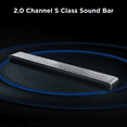 thumbnail image 2 of Restored TCL S4BH S Class 2.0 Channel Sound Bar with Dolby Atmos, DTS Virtual:X, and Bluetooth Music Streaming, 2 of 9