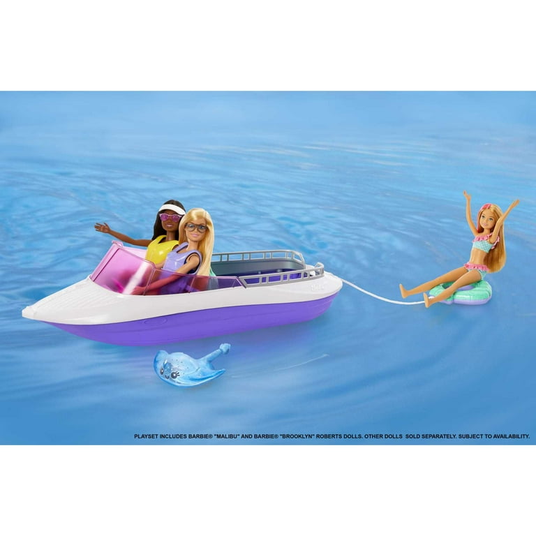 Barbie Mermaid Power Dolls Boat Playset Toy For 3 Year Olds Up