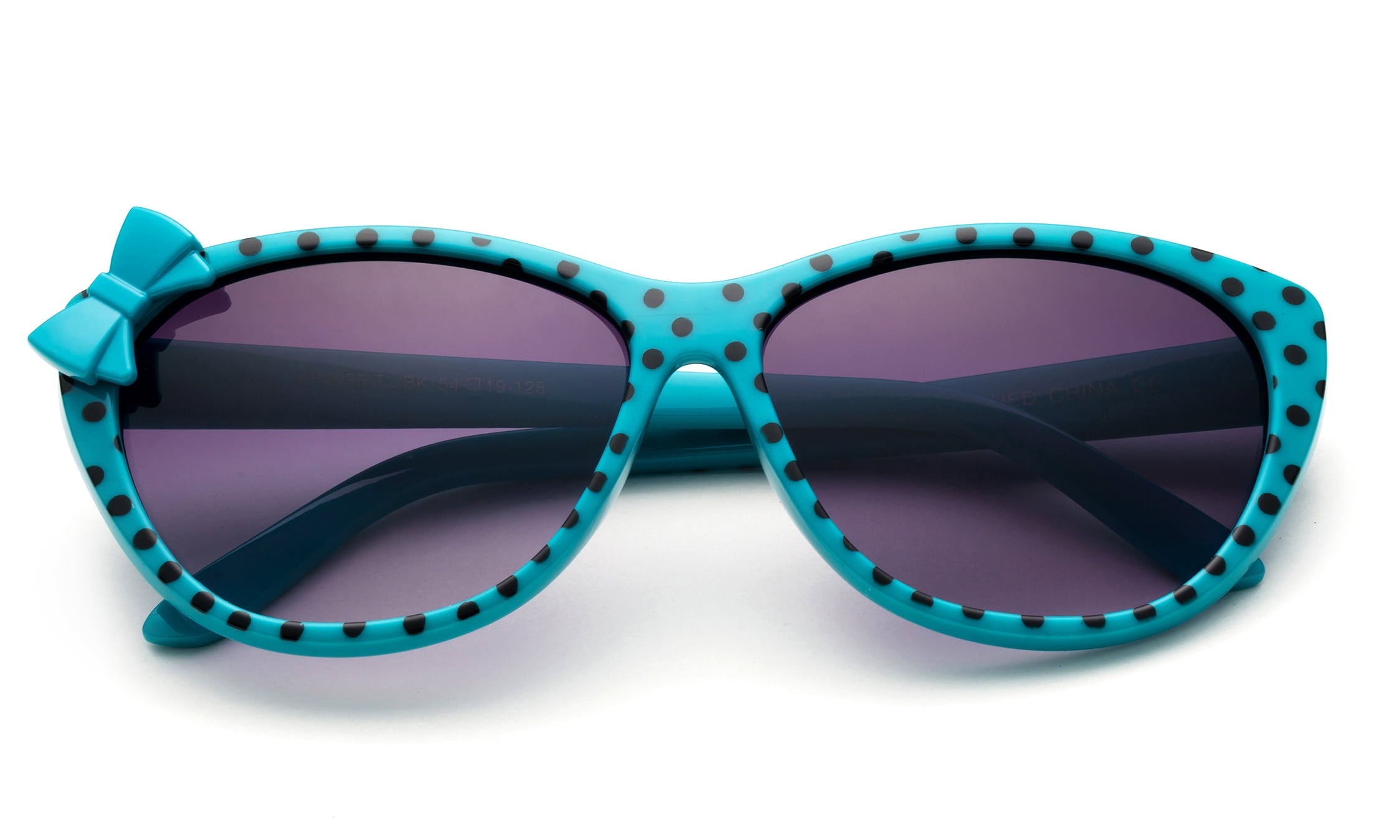 Claire's Club Polka Dot Bow Frames - Pink Claire's US