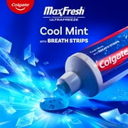 Colgate MaxFresh Cool Mint Toothpaste, Travel Toothpaste, 1.0 oz