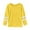 Yellow, variant on BOOMNY Girls Long Sleeve T-Shirt Children Crew Neck Tops T Shirts Tee Toddler Cozy Dailywear 5-6 Years