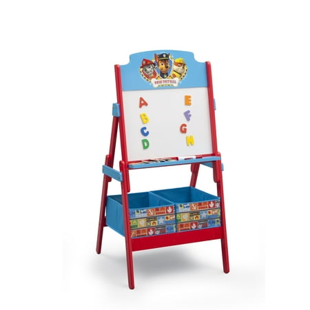 Nick Jr. PAW Patrol Activity Easel with Storage by Delta (Best Art Easel For Toddlers)