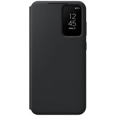 Samsung Galaxy S23 Plus Smart View Wallet Case Black - EF-ZS916CBEGWW