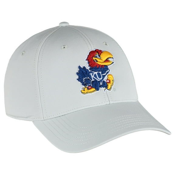 Men's-Ahead  Stone Kansas Jayhawks Stratus AeroSphere Adjustable Hat