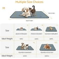 thumbnail image 2 of 2-Pack 18x24 Inch Super Absorbent Reusable Dog Pads with Non-Slip Straps | Washable Leak-Proof Pet Training Pads for Floors Sofas Crates & Cars, 2 of 9